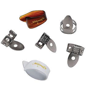 D'Addario National Stainless Steel Finger Picks+ Thumb Picks