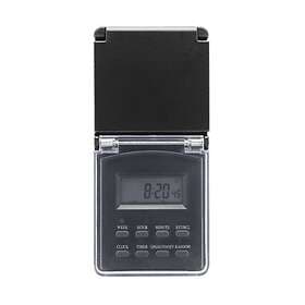 Luxorparts Digital timer 7 dygn för utomhusbruk