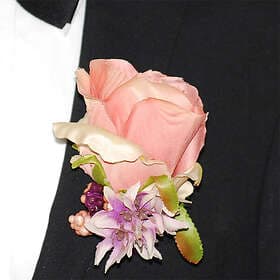 Corsage Ros Rosa