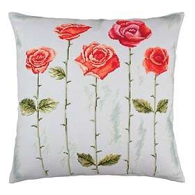Kuddfodral rosor 40x40 cm RTO