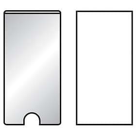 3L Etiketthållare 35x75mm 12/f