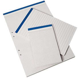 Niceday Perforerat block A4 100 blad rutat