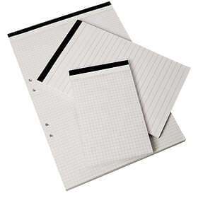 Niceday Perforerat block A4 100 blad linjerat
