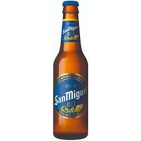 San Miguel Alkoholfri Öl 0,0% Radler Glasflaska 33cl