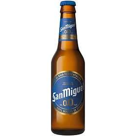 San Miguel Alkoholfri Lager 0,0% Glasflaska 33cl