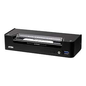 Aten Cs1953 3-port Usb-c True 4k Displayport Hybrid Kvm Switch With Usb 3,0