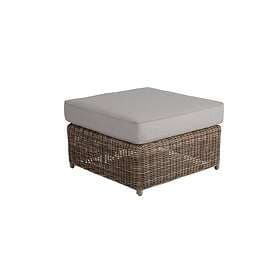 Brafab Glendon fotpall Rustik med beige dyna
