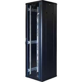 Toten G6 19" Rackskåp 42u 600x600 Glas/metalldörr