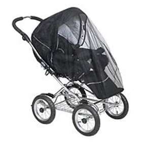 CarloBaby Insektsnät för enkelvagn, Svart,