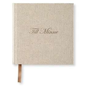 Paperstyle Minnesbok 'Till Minne' Rough Linen Textil