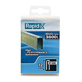 Rapid Nr 606 Dubbelspik 25 mm, 3600-pack