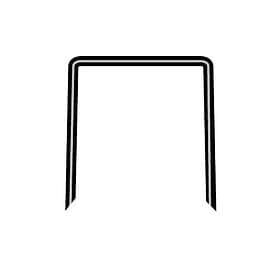 Rapid 400384 Häftklammer 1250-pack, T50 T50-3/8, 10 mm
