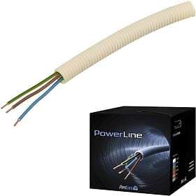 Pipelife FK PowerLine Kabel fördragen, PVC- och halogenfri 3G1,5 mm², 16 mm x 100 m
