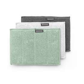 Brabantia Sinkside rengöringssvamp mikrofiber 3-pack Jade green