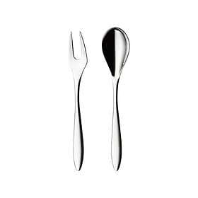 Hardanger Bestikk Maria serveringsset 2 delar Rostfritt stål