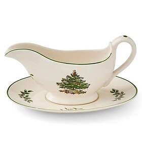 Spode Christmas Tree såskanna med fat 31 cl