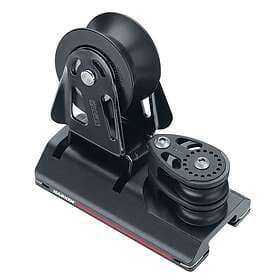 Harken Midrange 4:1 Genoa Lead Performance Car Pulley Svart