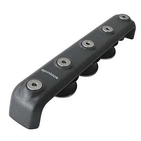 Spinlock 3 Sheave Organiser 25 Mm Pulley Support Svart