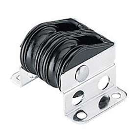 Harken Double Upright Bullet Lead Block Svart