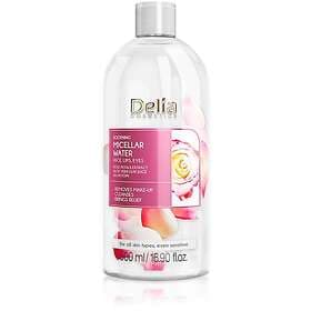 Delia Cosmetics Micellar Water Rose Petals Extract Lindrande rengörande micellärt vatten 500ml