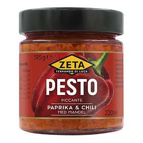 Zeta Pesto Piccante Paprika & Chili 195g