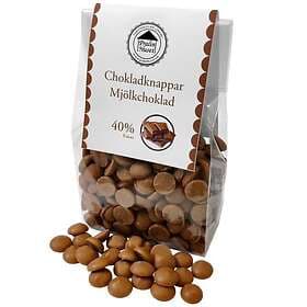 Pralinhuset Chokladknappar 40% Mjölkchoklad 150g