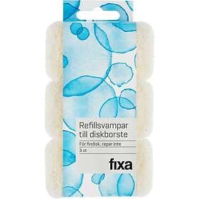 Fixa Refillsvamp Vit 3-pack