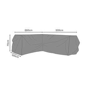 Brafab Möbelskydd (Andas) Till hörnsoffa 335-335 x 105 x 70 cm