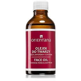 Orientana Japanese Rose & Saffron Face Oil Föryngrande ansiktsolja 50ml