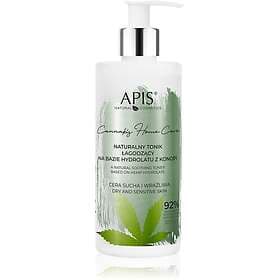 Apis Natural Cosmetics Cannabis Home Care Lindrande toner för torr och känslig hud 300ml female