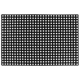 vidaXL Gummimatta 16 mm 80x120 cm 246603