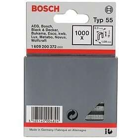 Bosch Häftklammer ; 6x16 mm; 1000 vnt.; tipas 55 stål