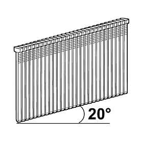 Essve Spik D16; 1,6×35 mm; 20°; 4400 st. glansig galvanisering