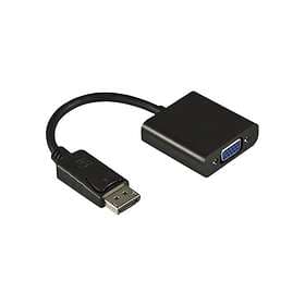 Deltaco Displayport - VGA 0,2m