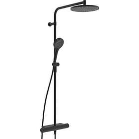 Oras Optima Style 7156N-33 Takdusch 160 c/c Mattsvart
