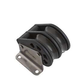Barton Marine 630kg 12 Mm Double Vertical Pulley Silver 58 x 92 mm