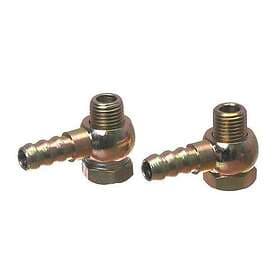 1852 Marine Quality Cav Slangnippelset 8mm Vinklad Par