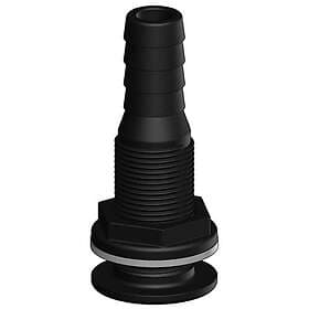 Trudesign Genomföring komposit svart 1" -28mm