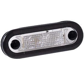 Hella LED-Lampa till Inbyggnad, 10-33V, 0,5W, Vitt Ljus, Vat