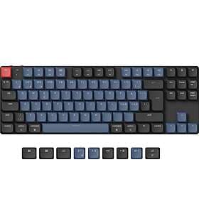 Keychron K1 Pro QMK/VIA RGB Aluminium Hot Swap Gateron Low Profile Brown (Nordisk)