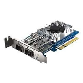 QNAP QXG-25G2SF-CX6 nätverksadapter PCIe 4,0 x8 25 Gigabit SFP28 x 2
