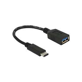 DeLock USB typ C-adapter USB typ A till 24 pin USB-C 15 cm