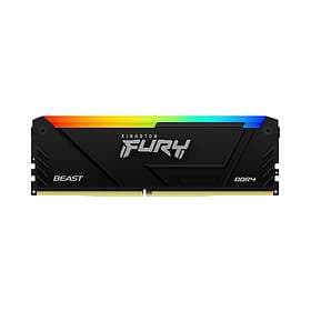 Kingston FURY Beast RGB 32GB DDR4 RAM 3200MHz DIMM 288-pin Icke ECC CL16 (KF432C16BB2A/32)