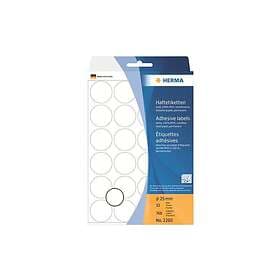 Herma etikett 768 etikett(r) 25 mm rund