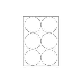 Herma etikett matta 192 etikett(r) 50 mm rund