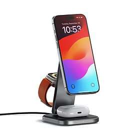 Satechi Qi2 3-in-1 Foldable Wireless Charging Stand