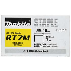Makita Häftklammer ; 10x7 mm; 2500 st.