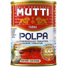 Mutti Krossade Tomater Vitlök 400g