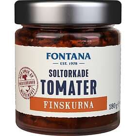 Fontana Tomater Soltorkade Finskurna 180g