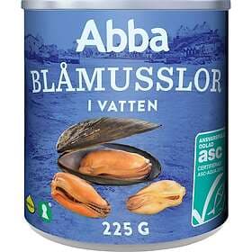 Abba ASC Musslor i Vatten 225g